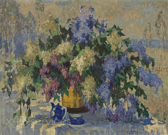 Konstantin Gorbatov - Flieder - Lilacs